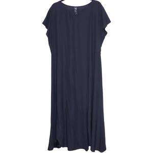 ZERO + MARIA CORNEJO Silk Lightweight Maxi Dress Black Lightweight Women's 14